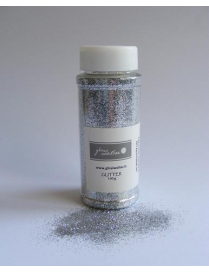GLITTER 1/64 ARGENTO 100gr