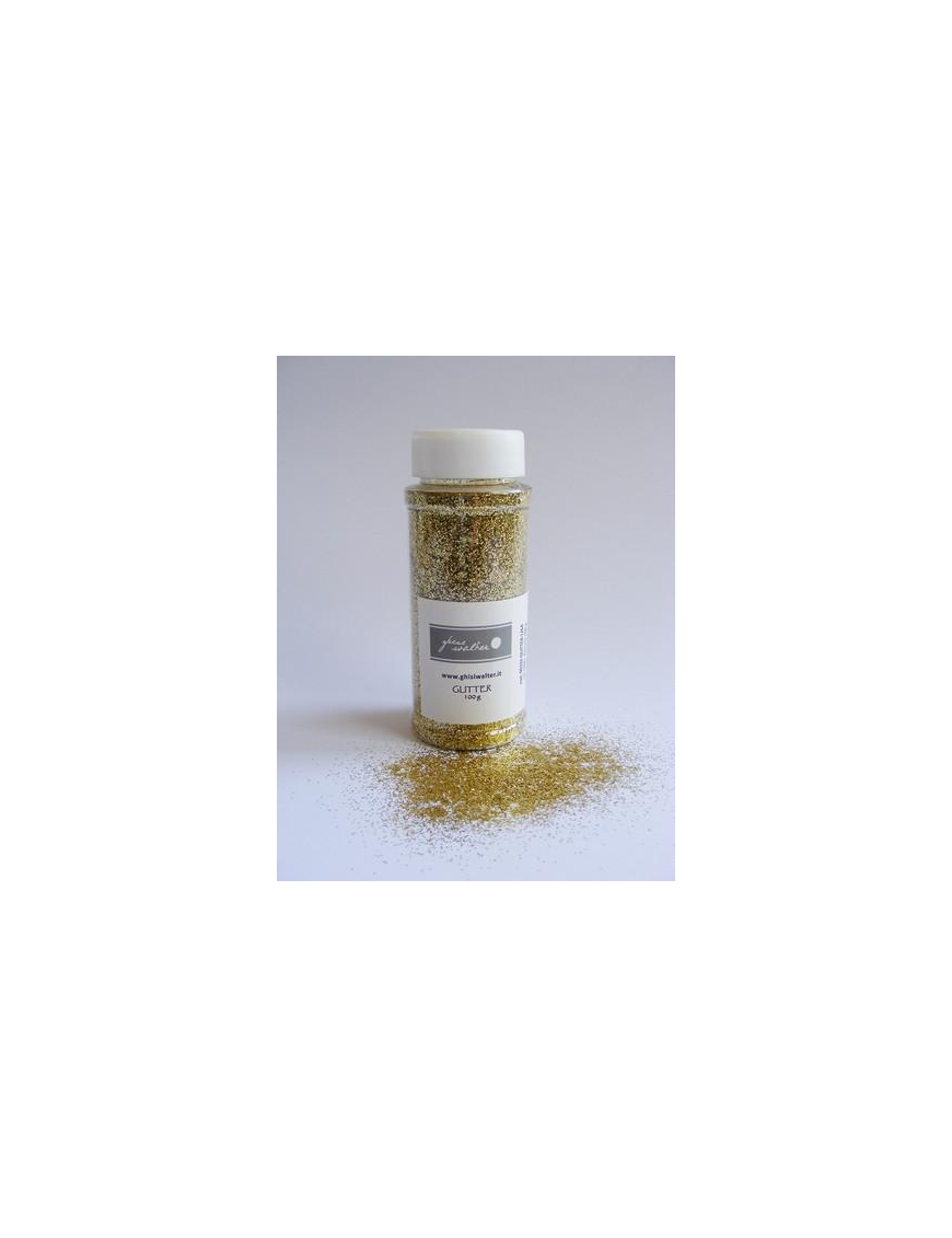 GLITTER 1/64 GOLD 100gr