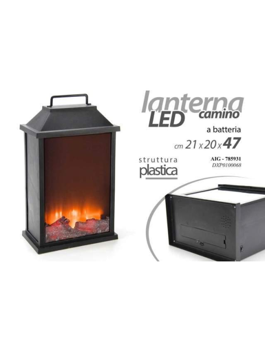 LANTERNA CAMINO LED 31x20x47 785931