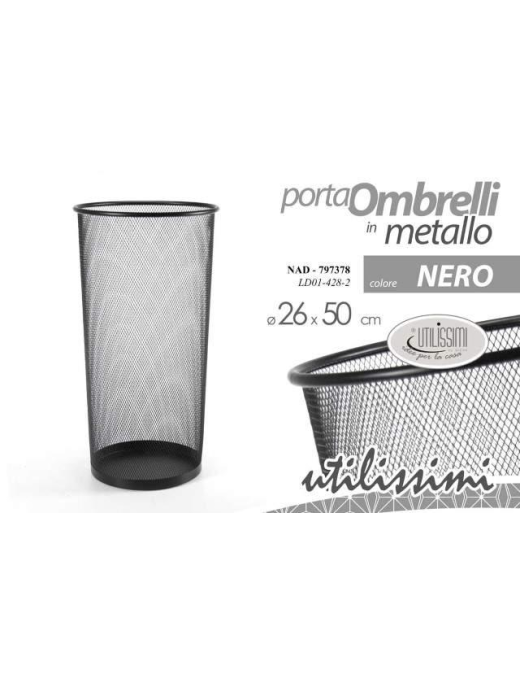 PORTAOMBRELLI NAD 26x50cm NERO 797378