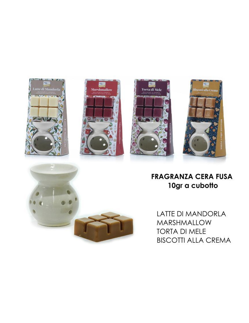 BRUCIA ESSENZE CON CERA