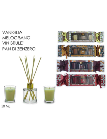 PROFUMA AMBIENTE 50ml+CANDELA