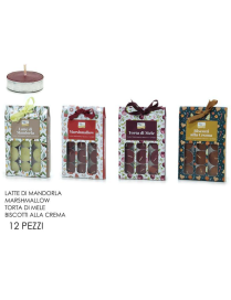 ASSORTED AROMA TEA-LIGHTS 12pcs