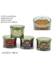 CHRISTMAS CANDLE WITH ASSORTED FLAVORS AND SCENTS