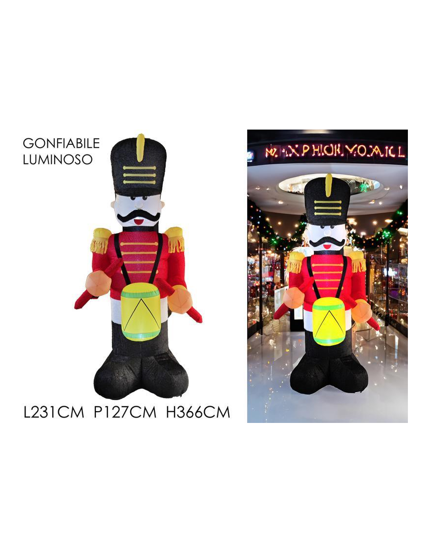 LINEA GONFIABILE SOLDATINO 360cm