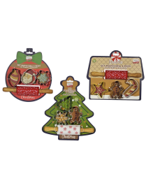 PLASTIC CHRISTMAS CUTTER CUTTER + ROLLING PIN