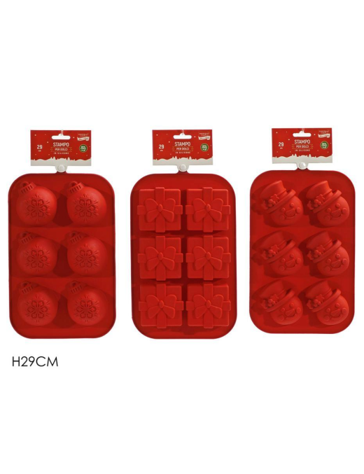 STAMPO SILICONE 6 FORMINE 29cm