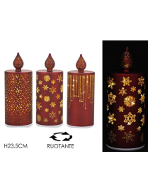 RED LIGHT CANDLE 23.5cm