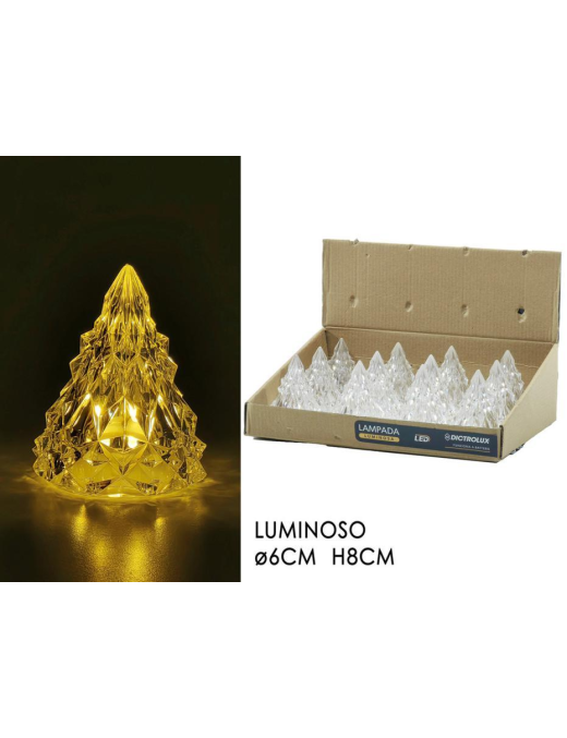 ALBERO CON LUCE  8cm
