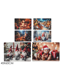 CHRISTMAS CARPET 45x65cm