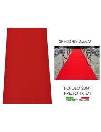 PASSATOIA 1x20mt TINTA UNITA ROSSO