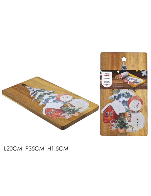CHRISTMAS CUTTING BOARD 20x35cm