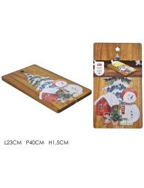 CHRISTMAS CUTTING BOARD 23x40cm