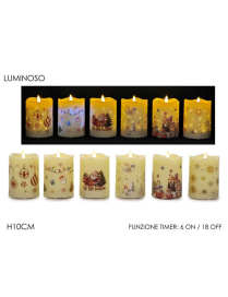 CANDELA NATALIZIA 10cm 440000