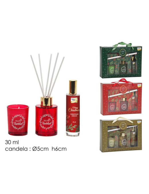CONF.REGALO PROFUM AMBIENTE 3pz 449712