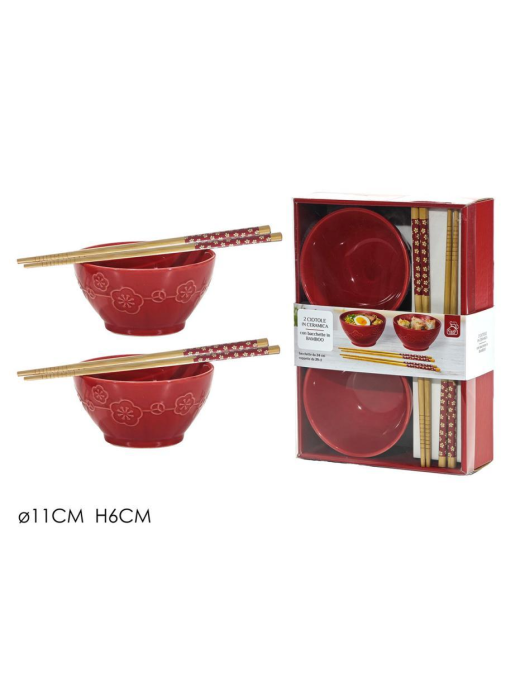 CIOTOLE+BACCHETTE SUSHI 6pz 635999A