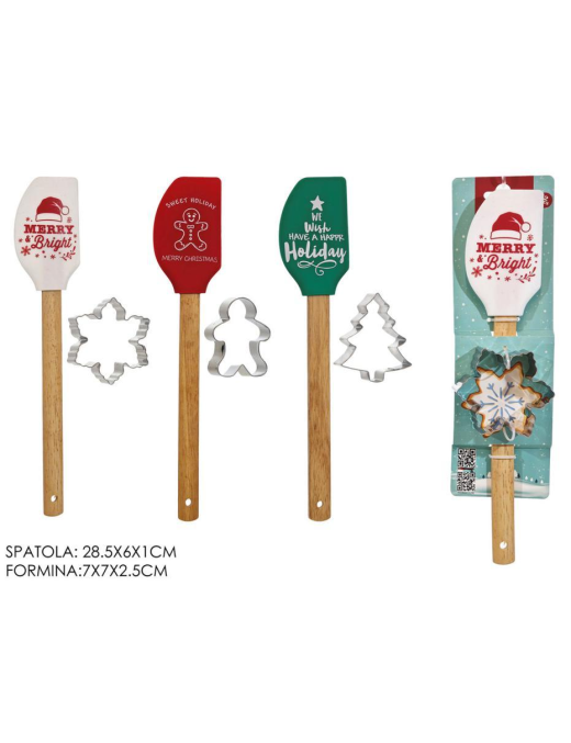 SPATULA + CHRISTMAS CUTTER