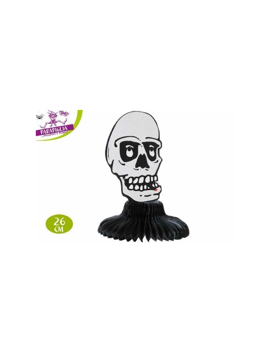 DECORAZIONE TESCHIO 26cm 445226 $$