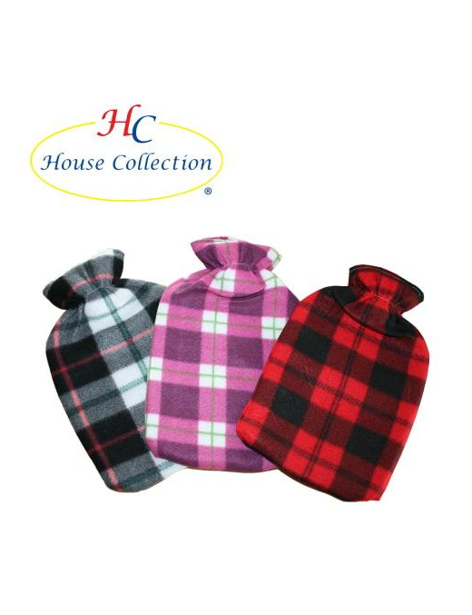 HOT WATER BOTTLE 2lt PVC DEC. SCOTTISH