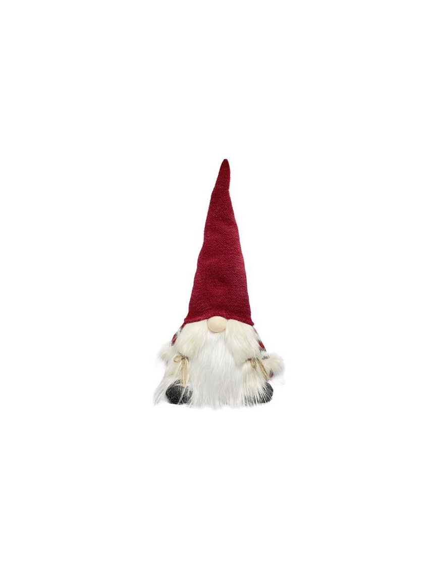 L.XMAS23 GNOMO RED  46cm 58642 $$