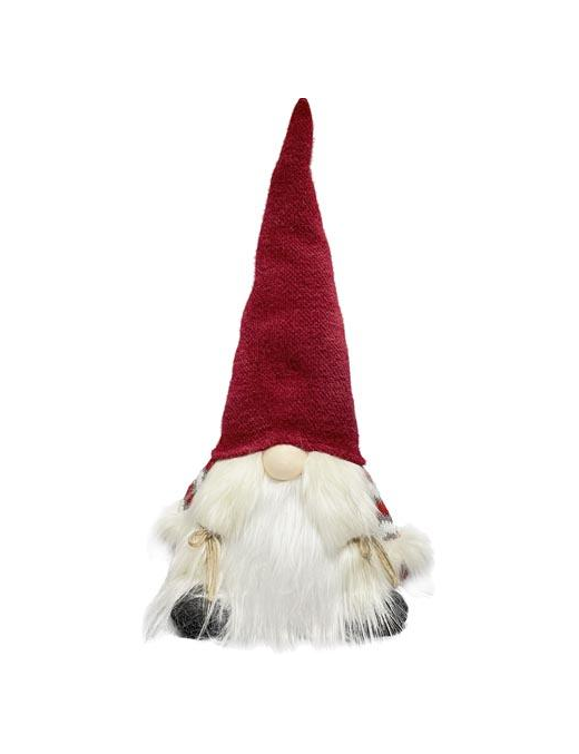 L.XMAS23 GNOMO RED  46cm 58642 $$