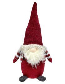 L.XMAS23 GNOMO RED  61cm 58645 $$