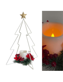 DECORAZIONE TREE LIGHT LED 25x25x45 cm