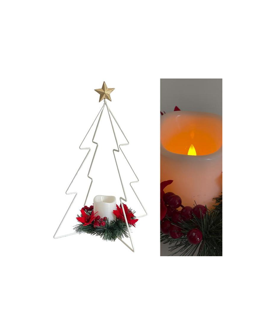 TREE LIGHT LED DECORATION 25x25x45 cm