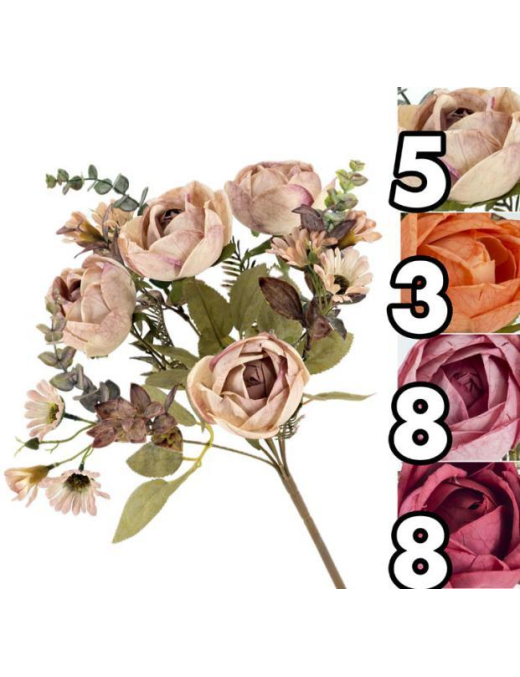 MAZZO  M. ROSE+MARGHERITE 43cm 63069