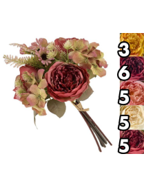 MAZZO  M. PEONIE-ORTENSIE 34cm 63070