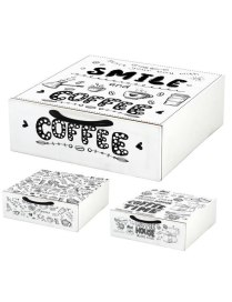 BOX PORTA CIALDE 30x30x10 COFFEE 63106