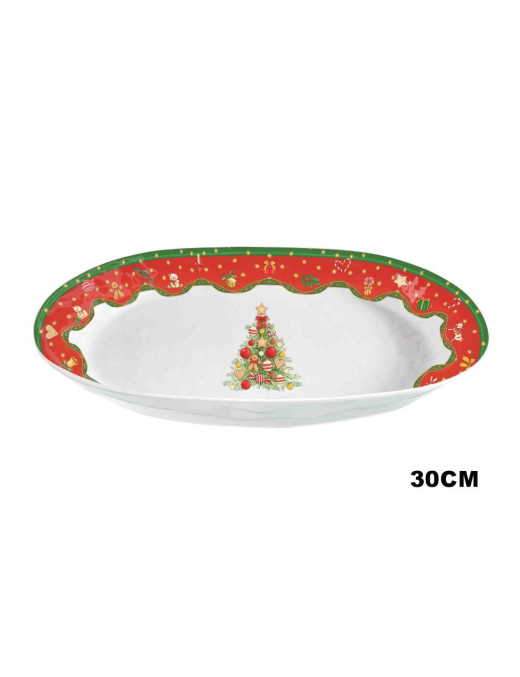 L.FASCIA NAT. VASSOIO OVALE 30x20cm