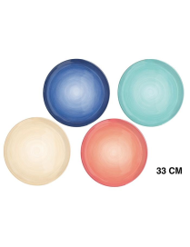 L.UNICOLORE PIATTO PIZZA 33cm 1642-0152