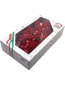 COCCARDE ROSSO BRILLANTATE 70pezzi 7mm