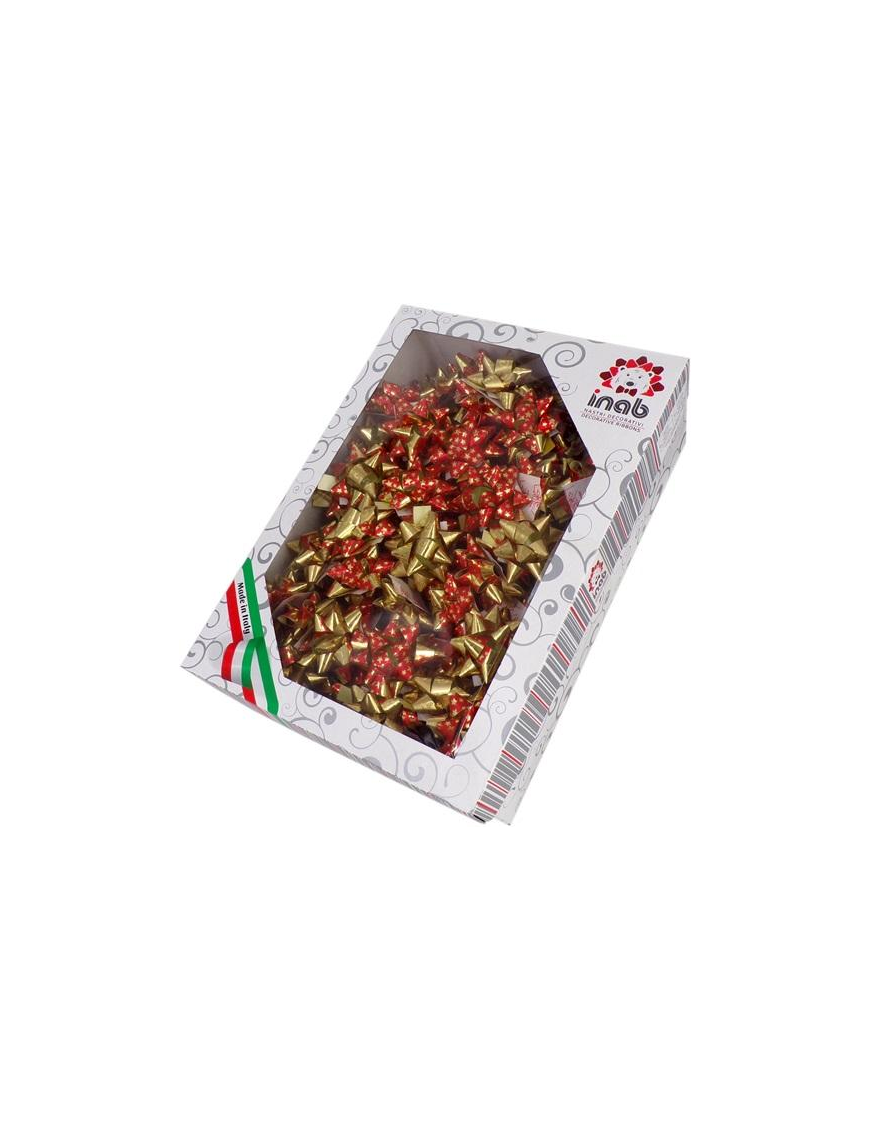COCCARDE ROSSO GLAMOUR 100pezzi 10mm