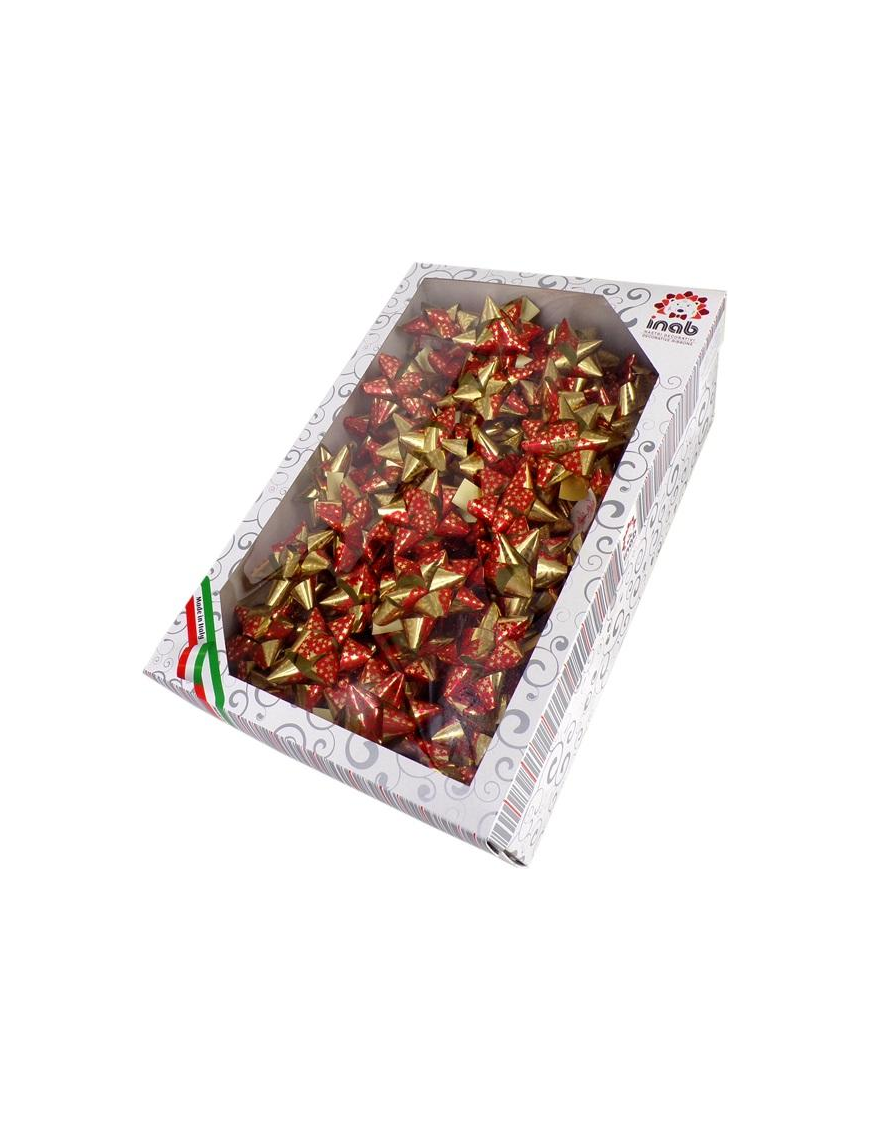 COCCARDE ROSSO GLAMOUR 80pezzi 19mm
