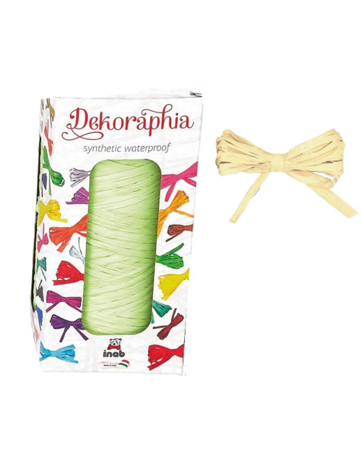 DEKORAPHIA  ROT.NASTRO 200mt SABBIA10830