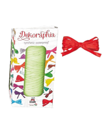 DEKORAPHIA  ROT.NASTRO 200mt ROSSO10830