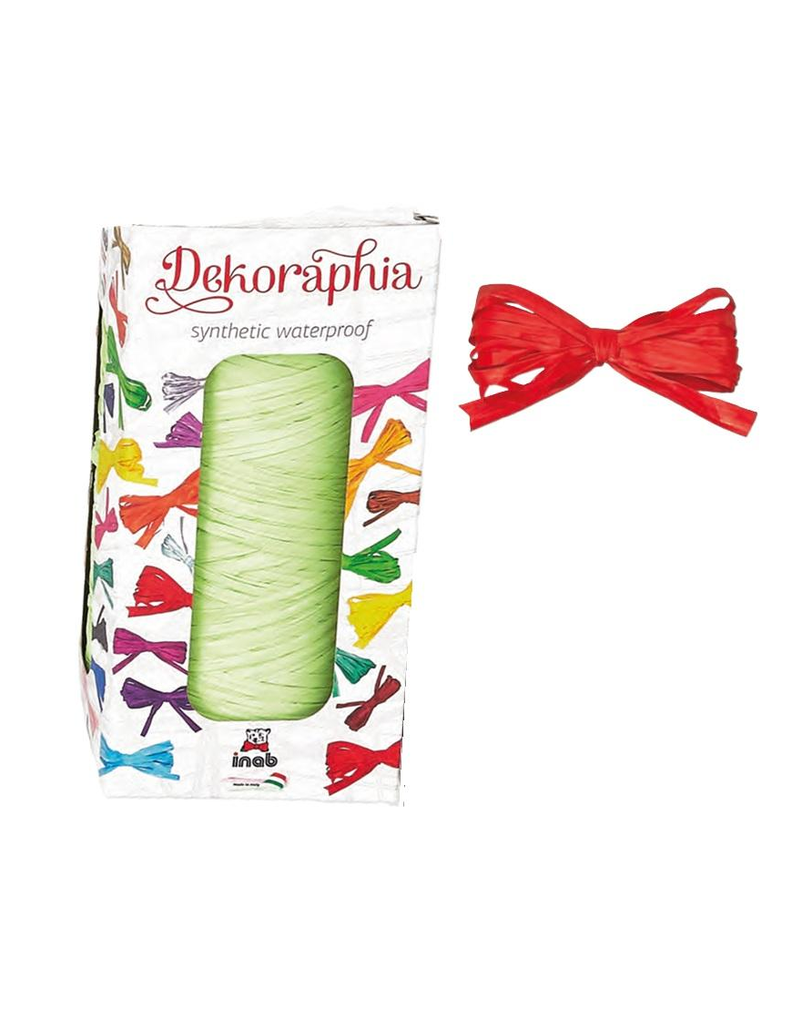 DEKORAPHIA  ROT.NASTRO 200mt ROSSO10830