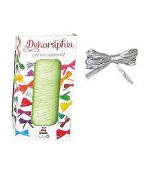 DEKORAPHIA  ROT.NASTRO 200mt ARGENT10830
