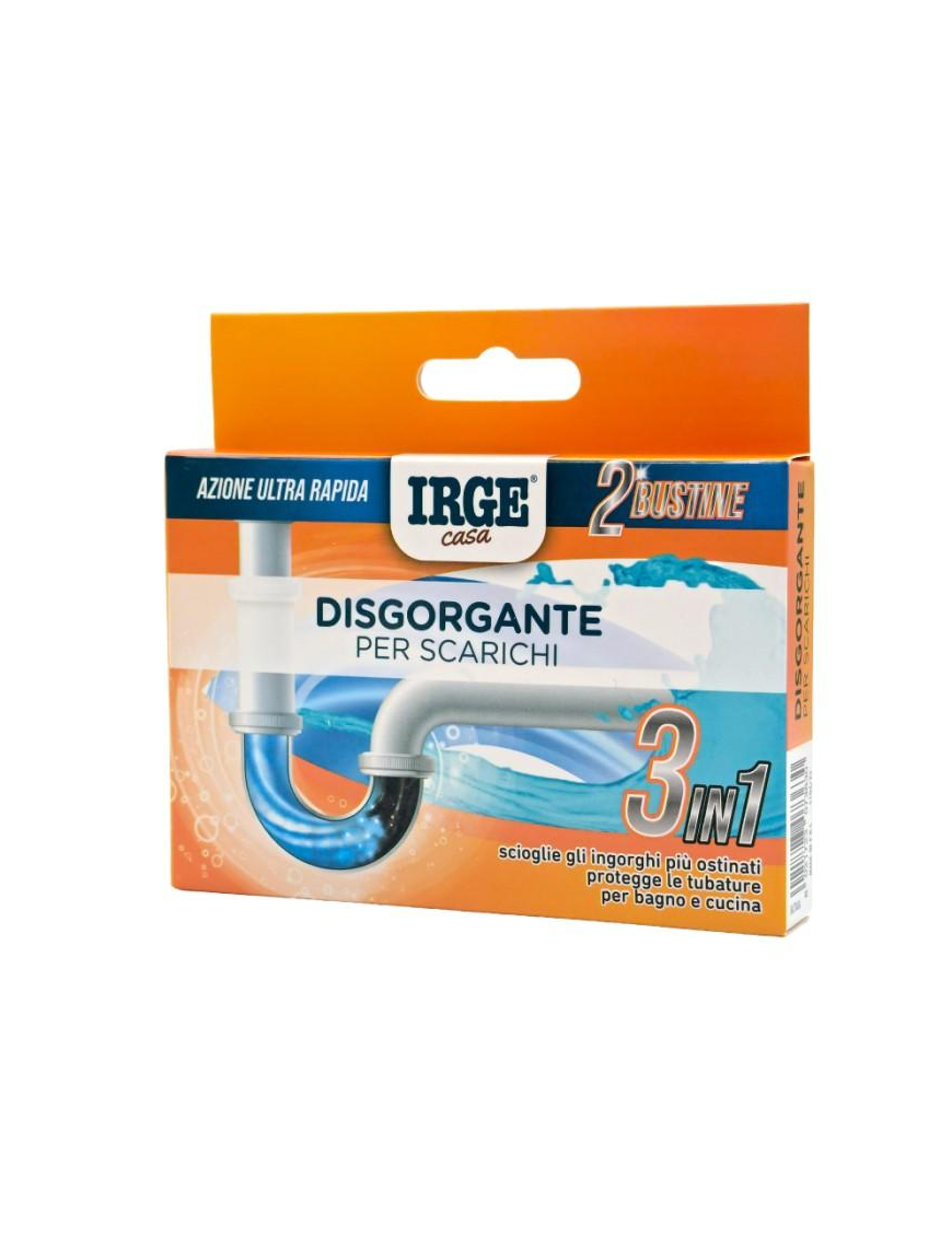DISGORGANTE SCARICHI 2x40gr SAC7363A