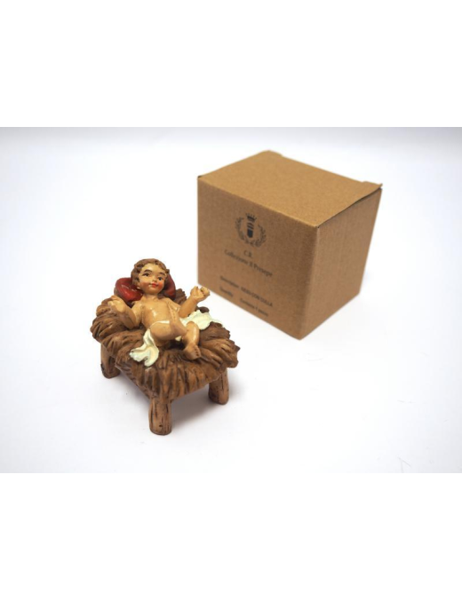BABY JESUS ??WITH CRADLE 5.5 CENTIMETERS