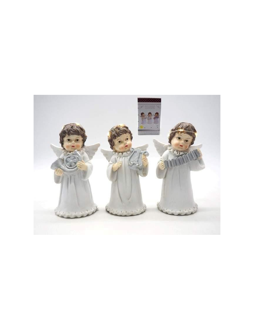 CREAM ANGEL WITH GOLD WINGS 14.8 CENTIMETERS