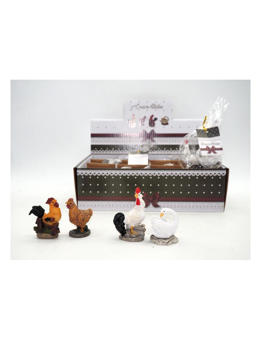 ANIMALE CIGNO/GALLO 4,5 CENTIMETRI