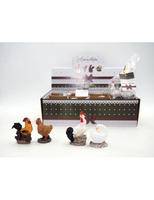 ANIMALE CIGNO/GALLO 4,5 CENTIMETRI
