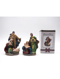 NATURAL NATIVITY ON A 12 CENTIMETER BASE