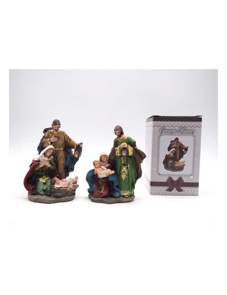 NATURAL NATIVITY ON A 12 CENTIMETER BASE