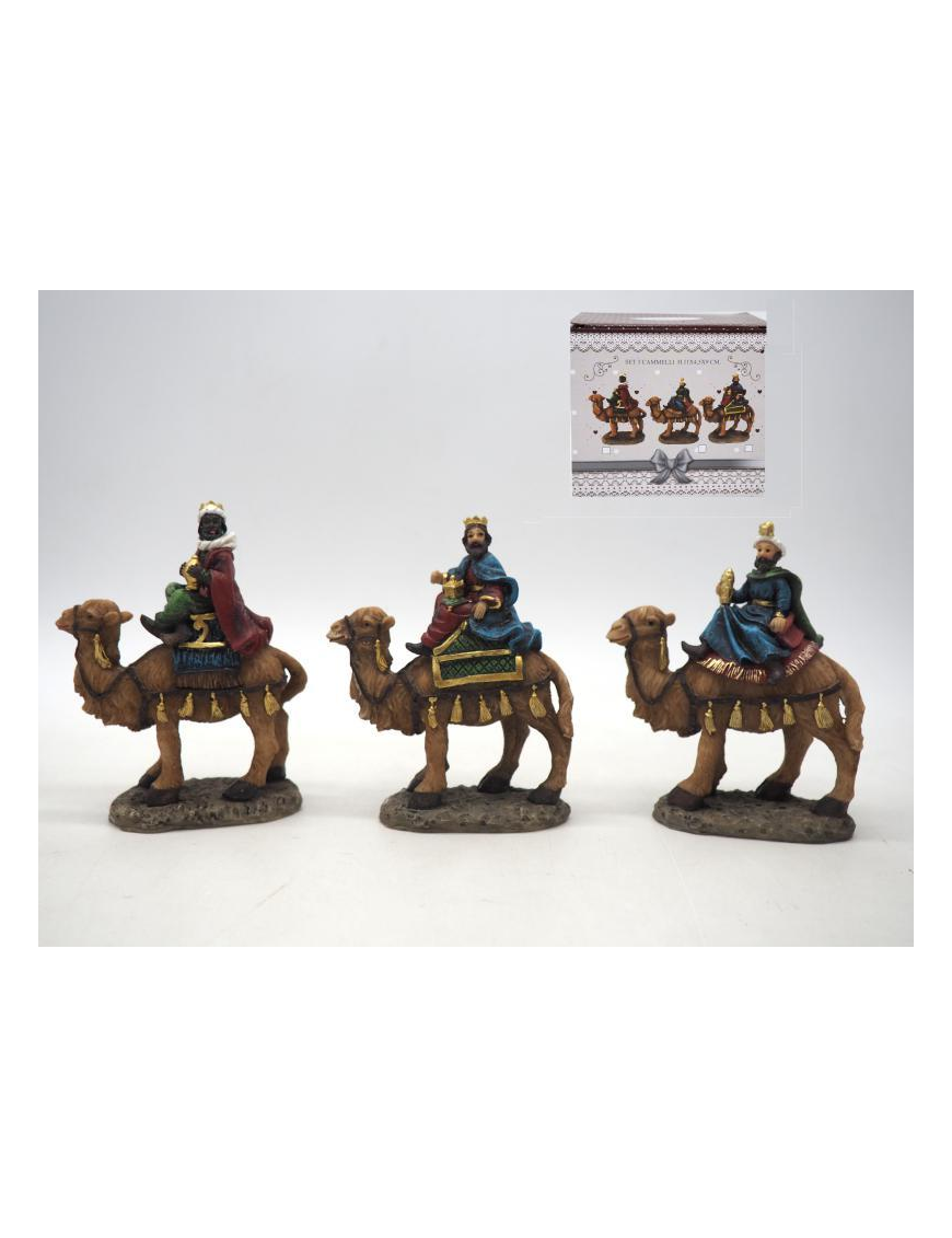 THREE THINGS CHARACTER WITH CAMEL 3 PIECES