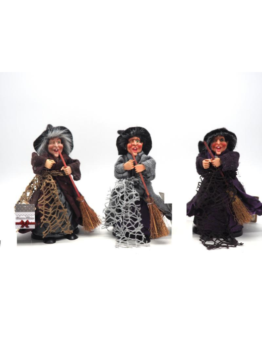 BEFANA PORTA DOLCI 16 CENTIMETRI