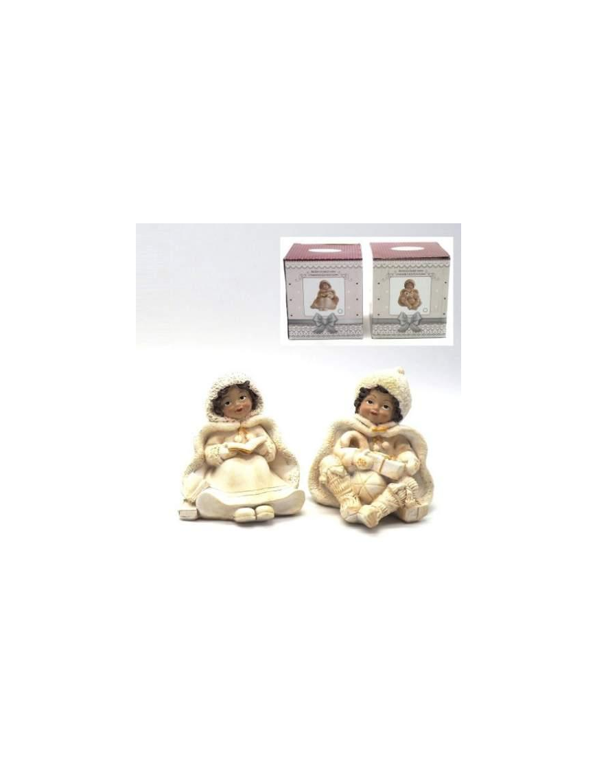 BIMBI CREMA CON MANTELLA 8 CENTIMETRI